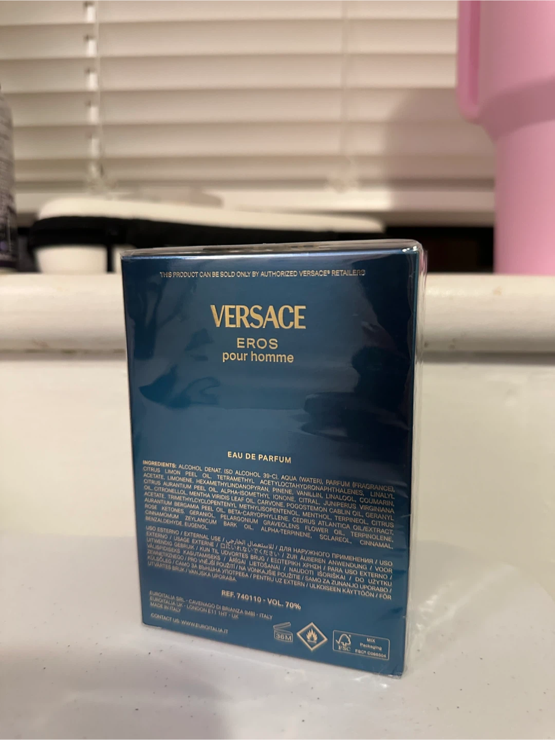 Versace eros edp fragrance for men cologne perfume 100ml - photo 2