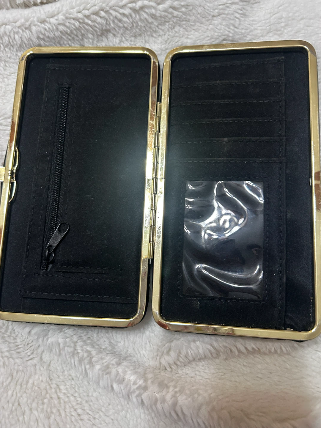 Guess black clutch wallet - photo 2