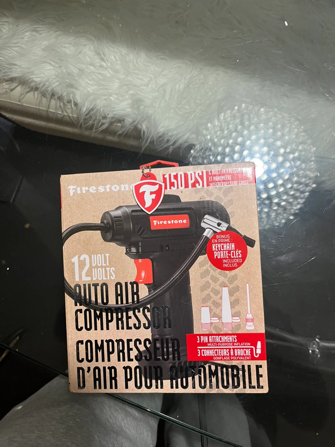 Firestone 12 Volt Auto Air Compressor
