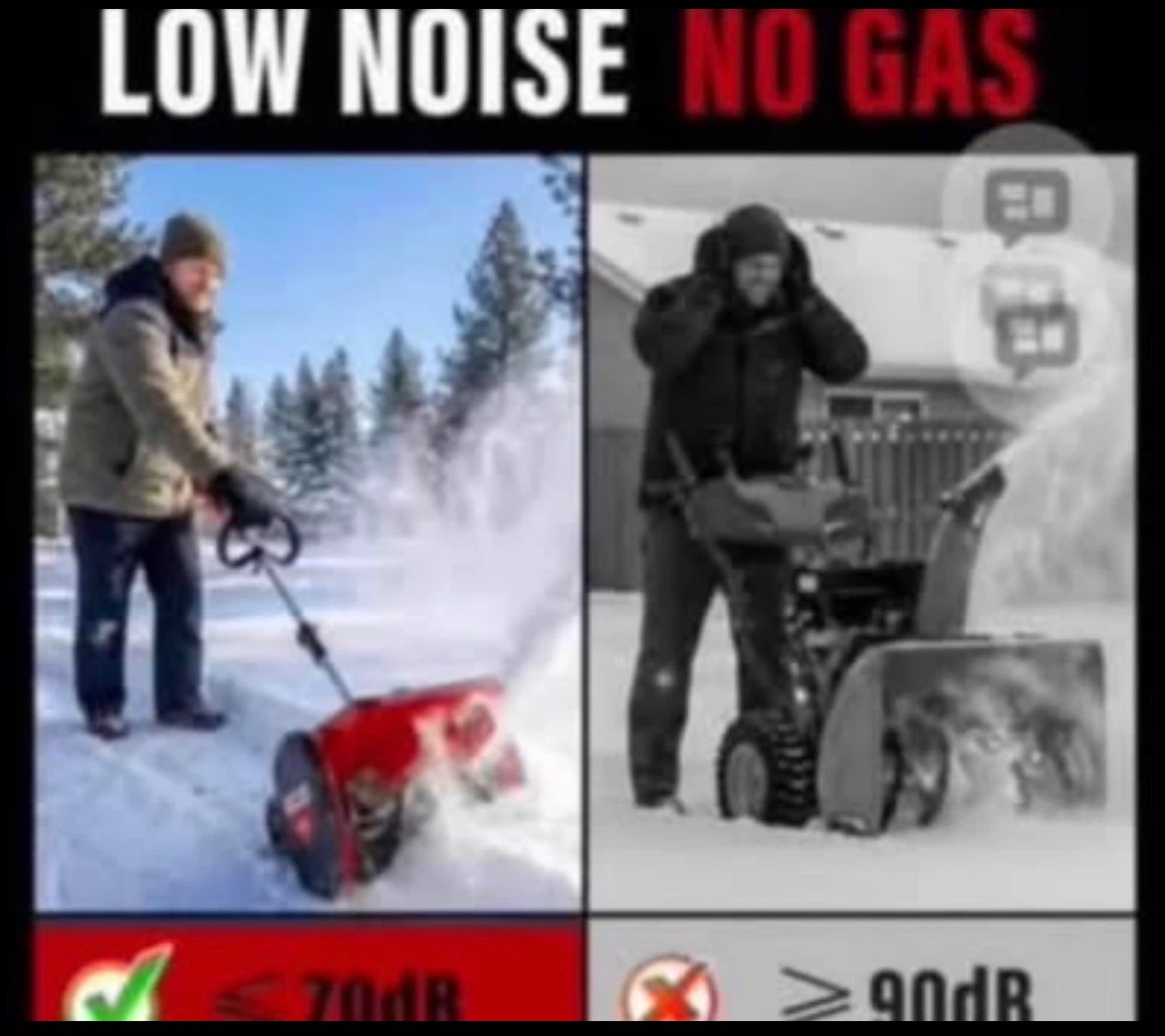 Snow Blower Compatible with Milwaukee