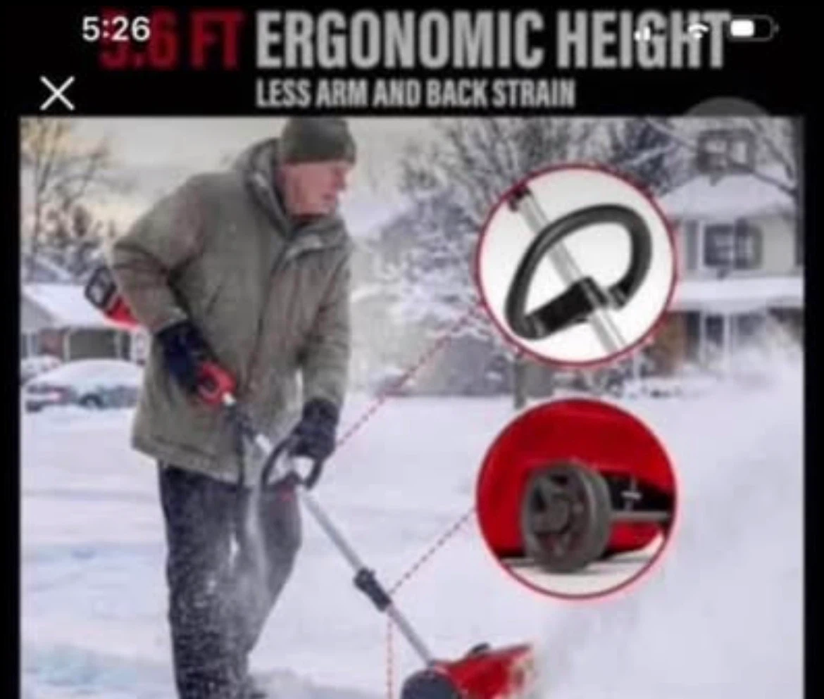 Snow Blower Compatible with Milwaukee - photo 4