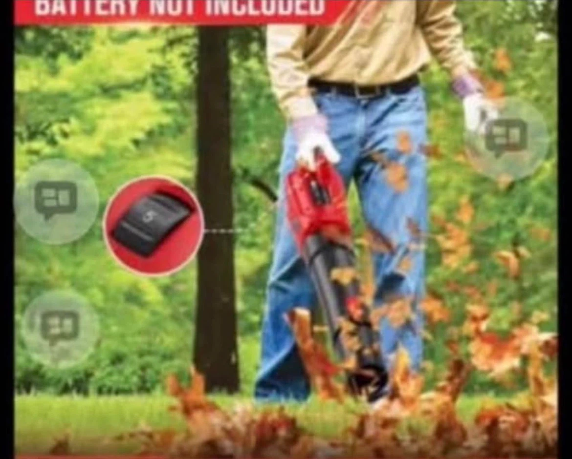 Cordless Handheld Leaf Blower