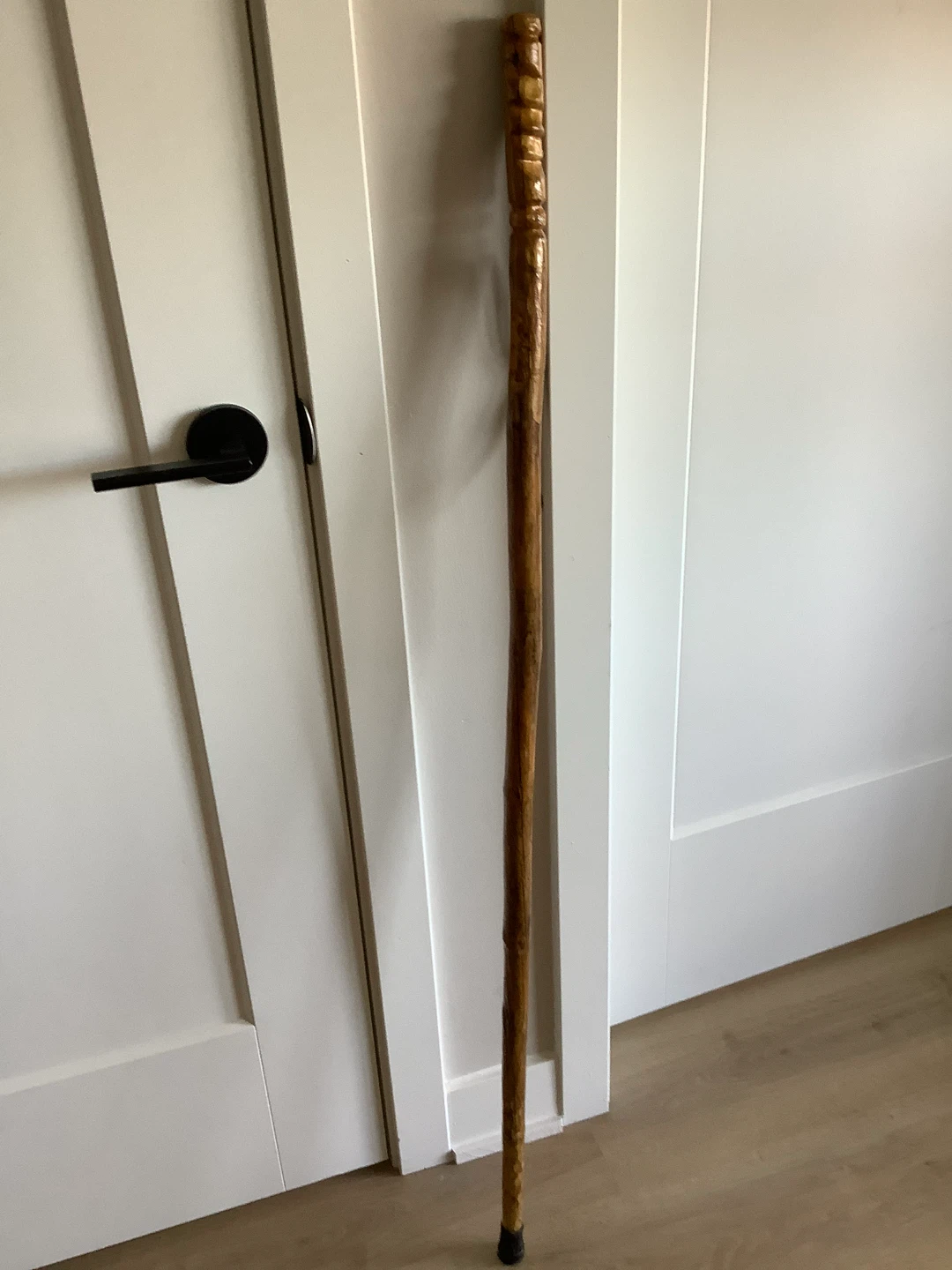 #4 Hand Crafted Wooden Walking Stick 🐞