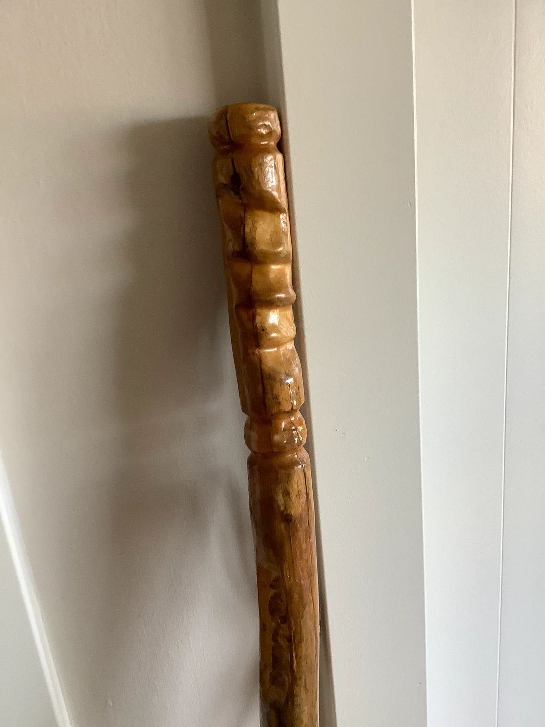 #4 Hand Crafted Wooden Walking Stick 🐞 - photo 2