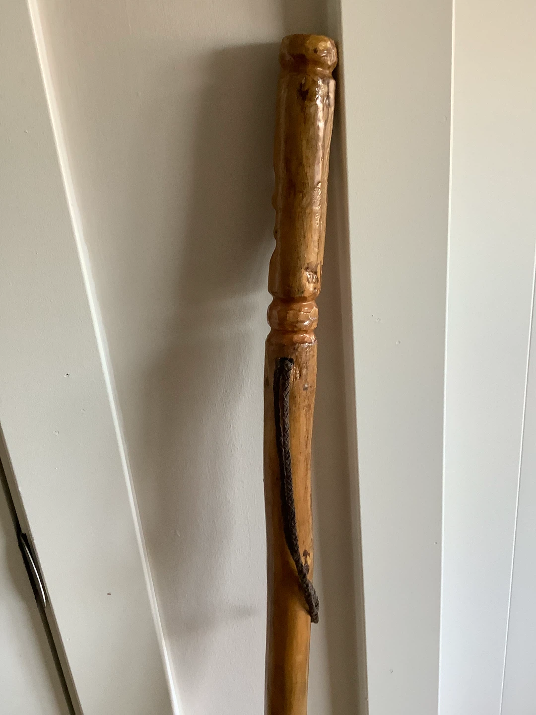 #4 Hand Crafted Wooden Walking Stick 🐞 - photo 4