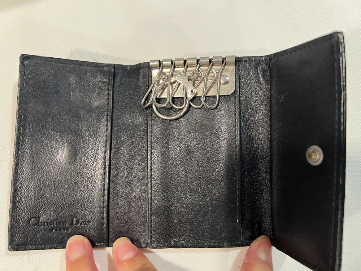 Christian Dior Black Key Case - photo 3
