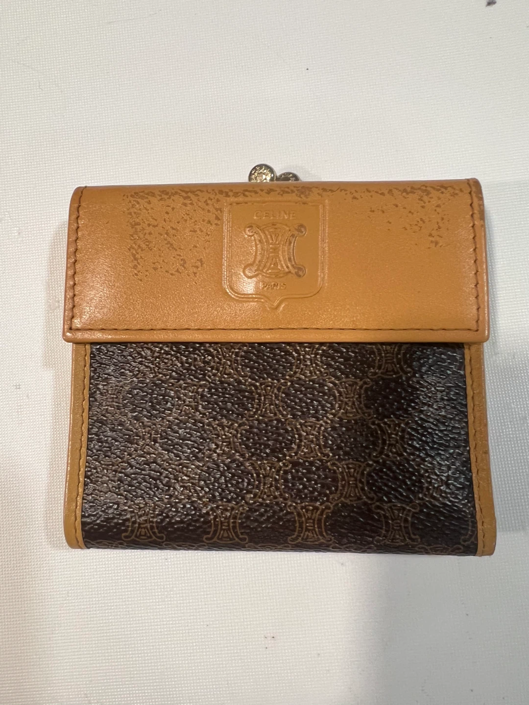 Vintage Celine Macadam Bi-Fold Wallet
