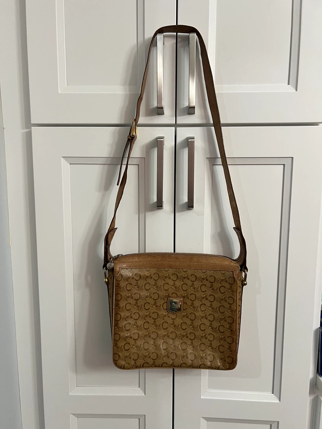 Celine Vintage Macadam Crossbody Bag