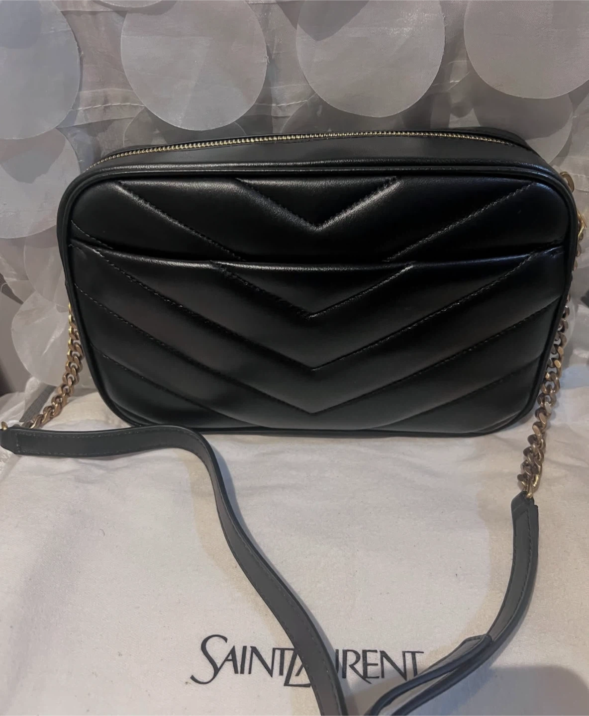 Saint Laurent Lou Camera Bag - Black - photo 4