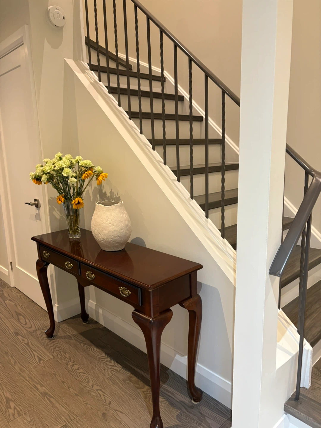 Traditional Mahogany Console Table