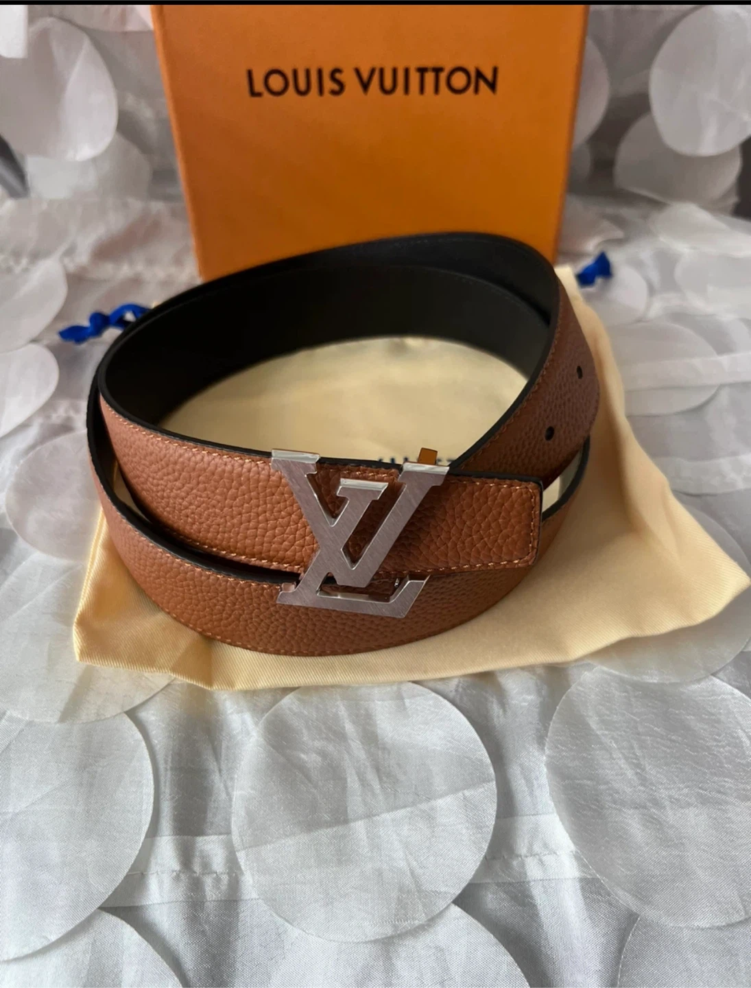 Louis Vuitton Leather Belt