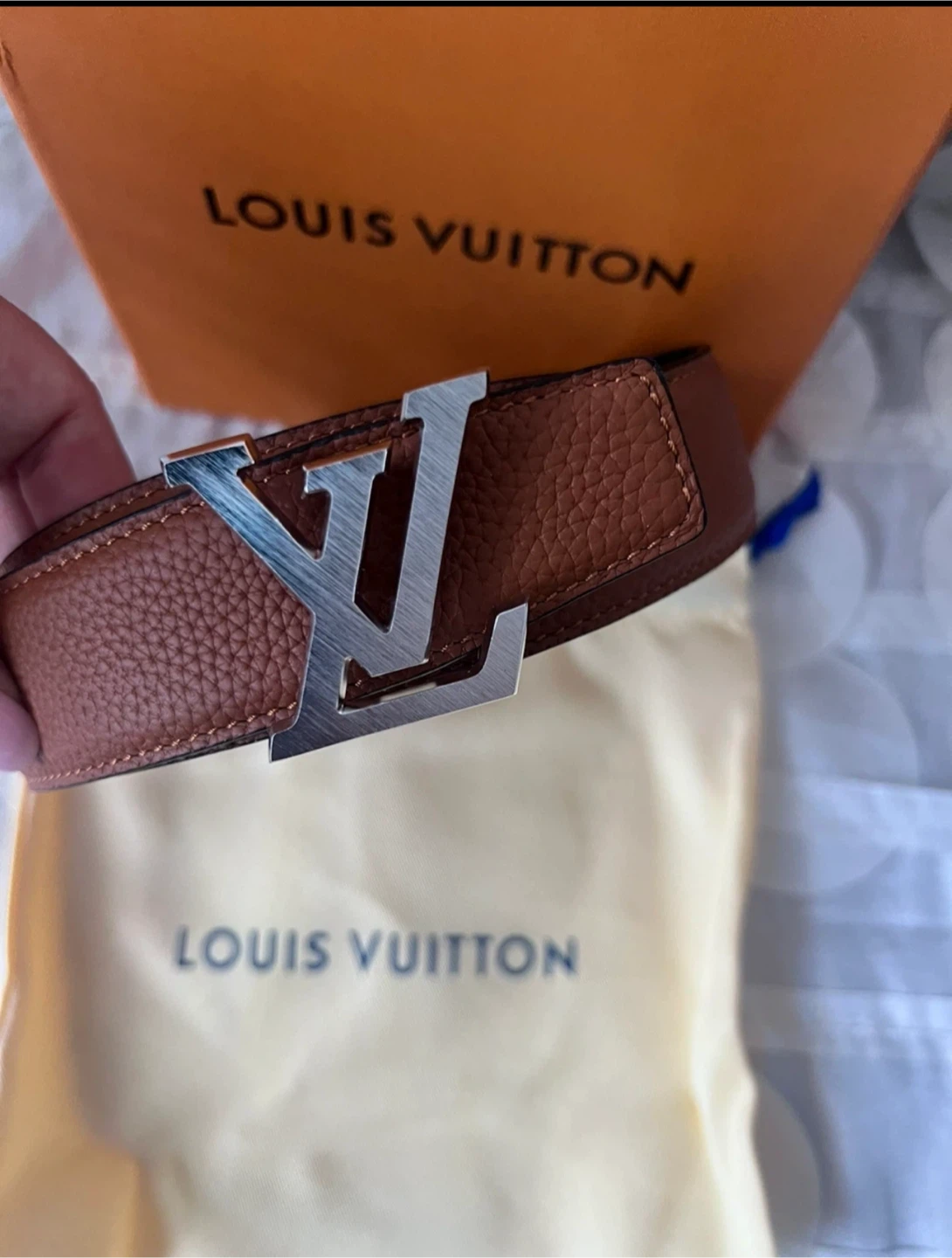 Louis Vuitton Leather Belt - photo 3