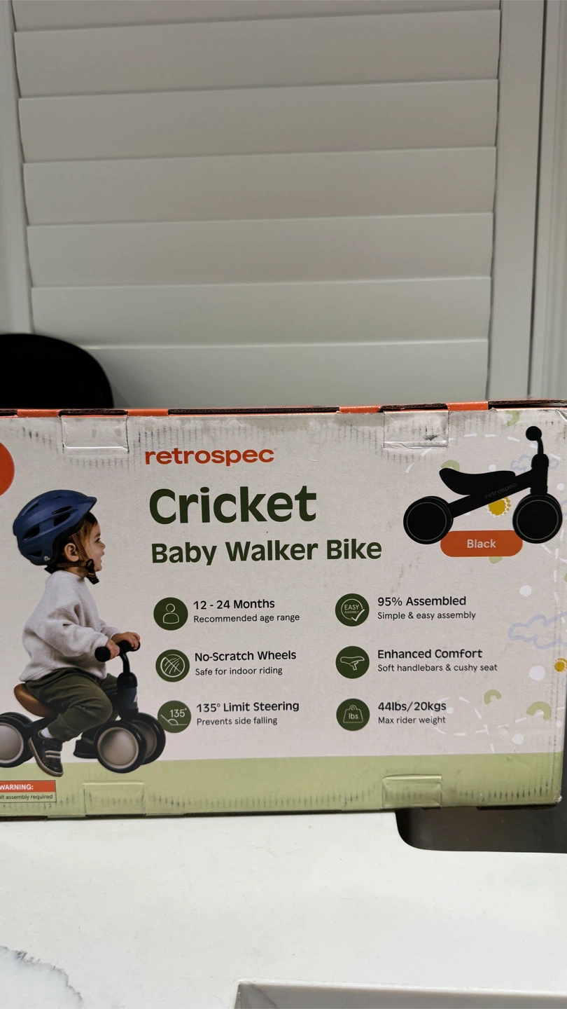 BRAND NEW: Retrospec Cricket Baby Walker Balance Bike - photo 2