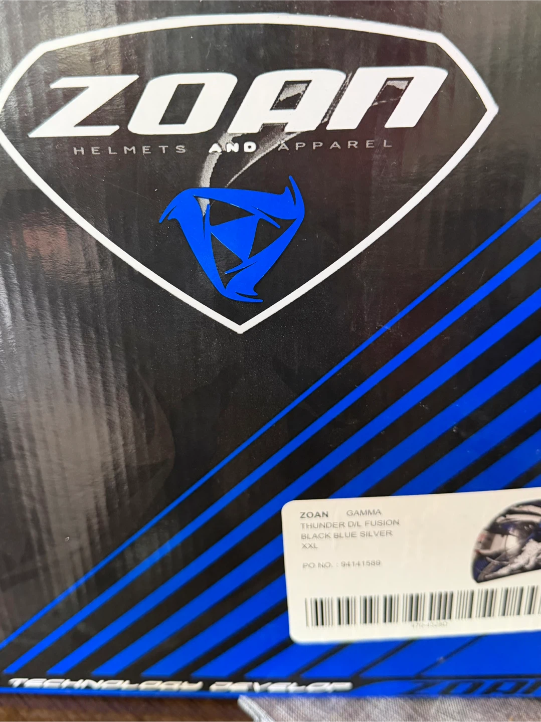 Zoan Gamma Thunder Motorcycle Helmet - photo 5