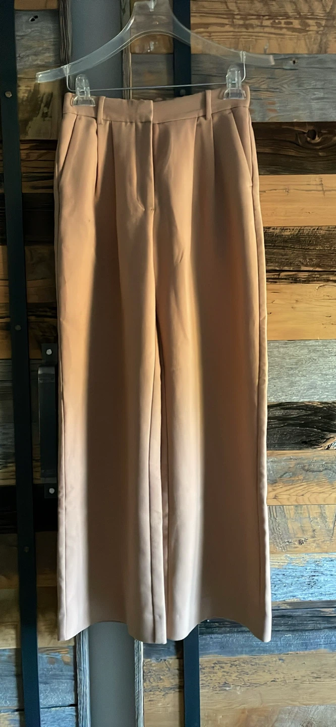 Abercrombie & Fitch Tan Blazer and Trouser Set - photo 4