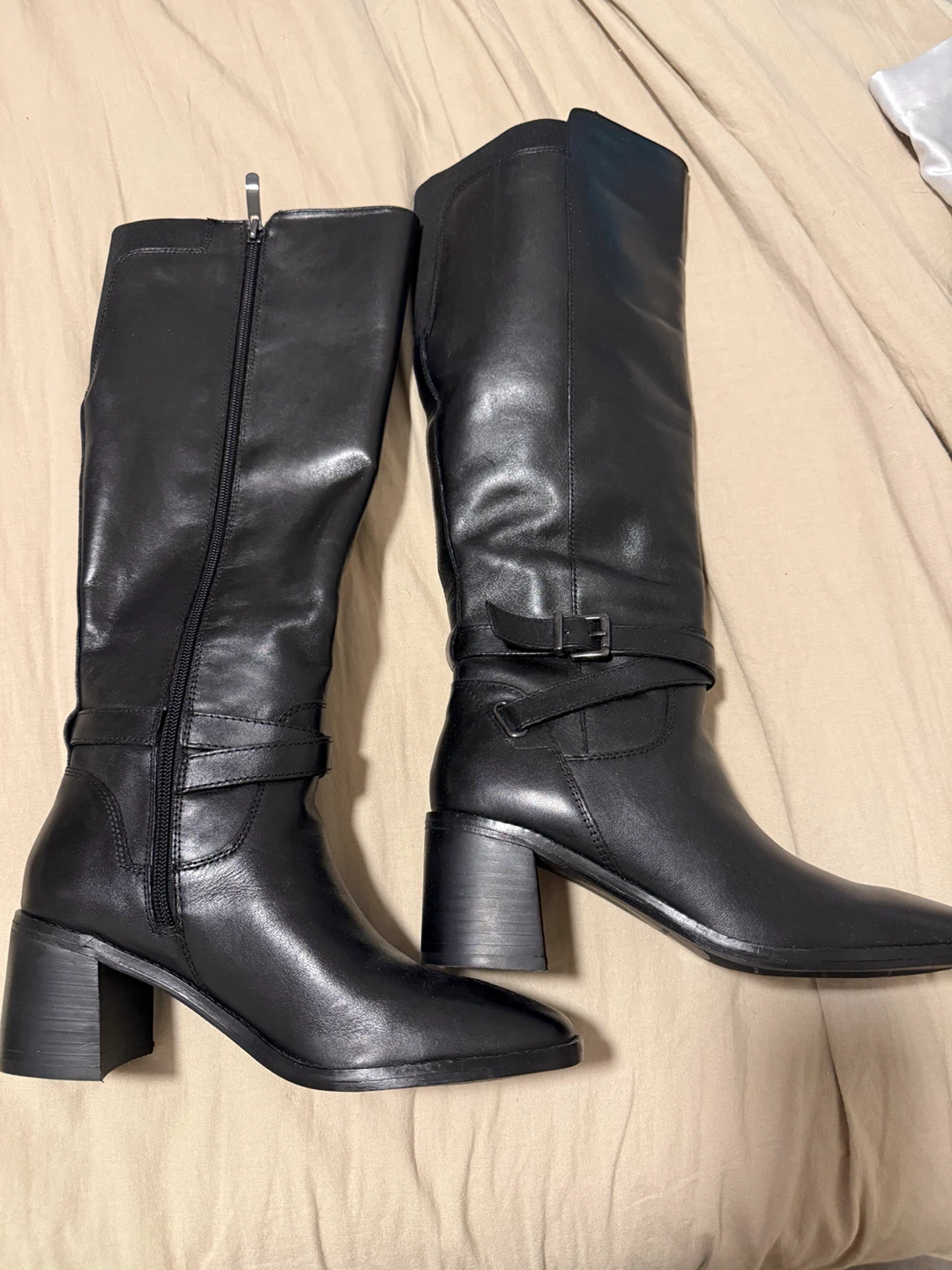 Easy Spirit Black Knee-High Boots Size 6.5M