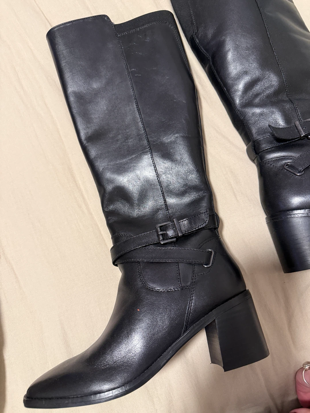 Easy Spirit Black Knee-High Boots Size 6.5M - photo 2