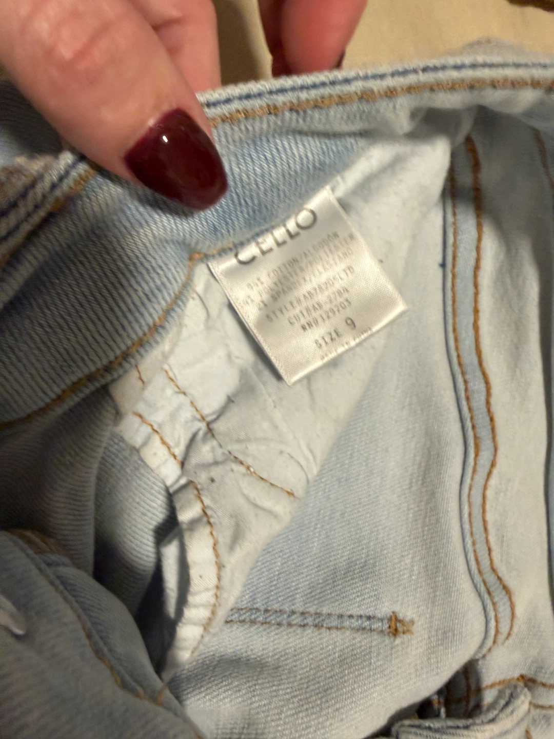 Cello Distressed Light Wash Jeans - photo 4