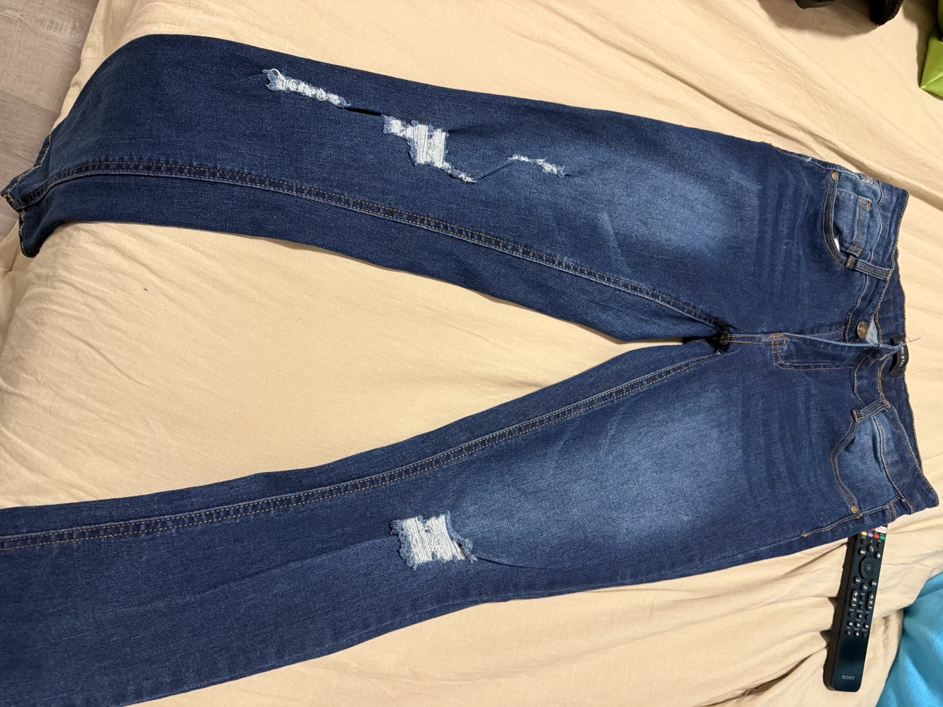 Pro Star Distressed Skinny Jeans Size 7 - photo 2