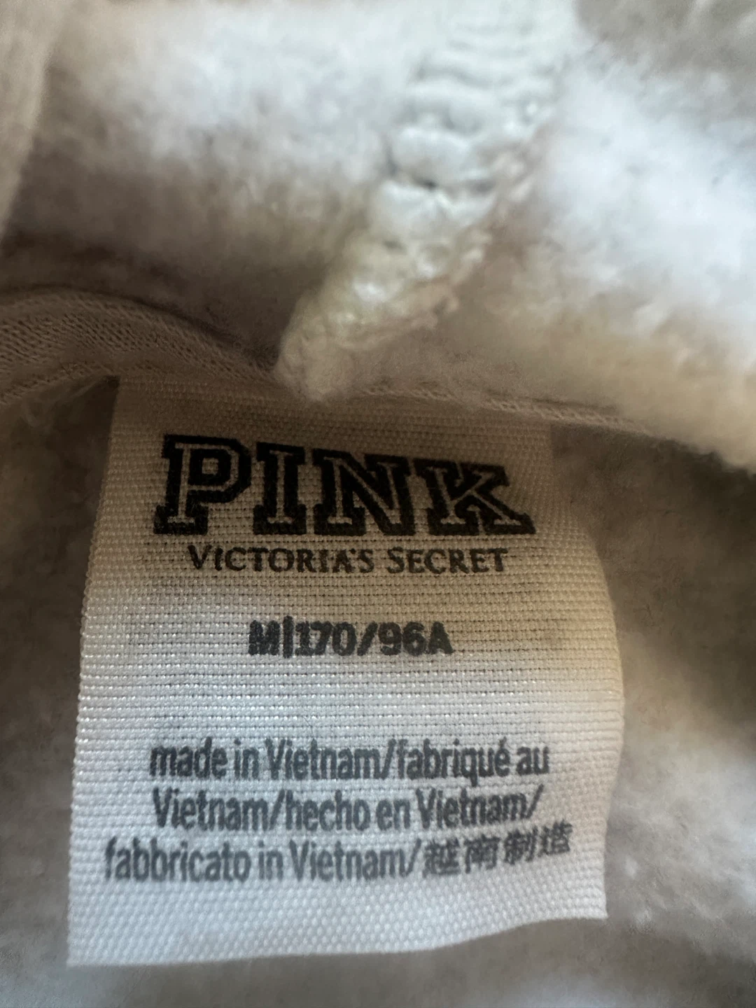 PINK Victoria's Secret Grey Hoodie - photo 2