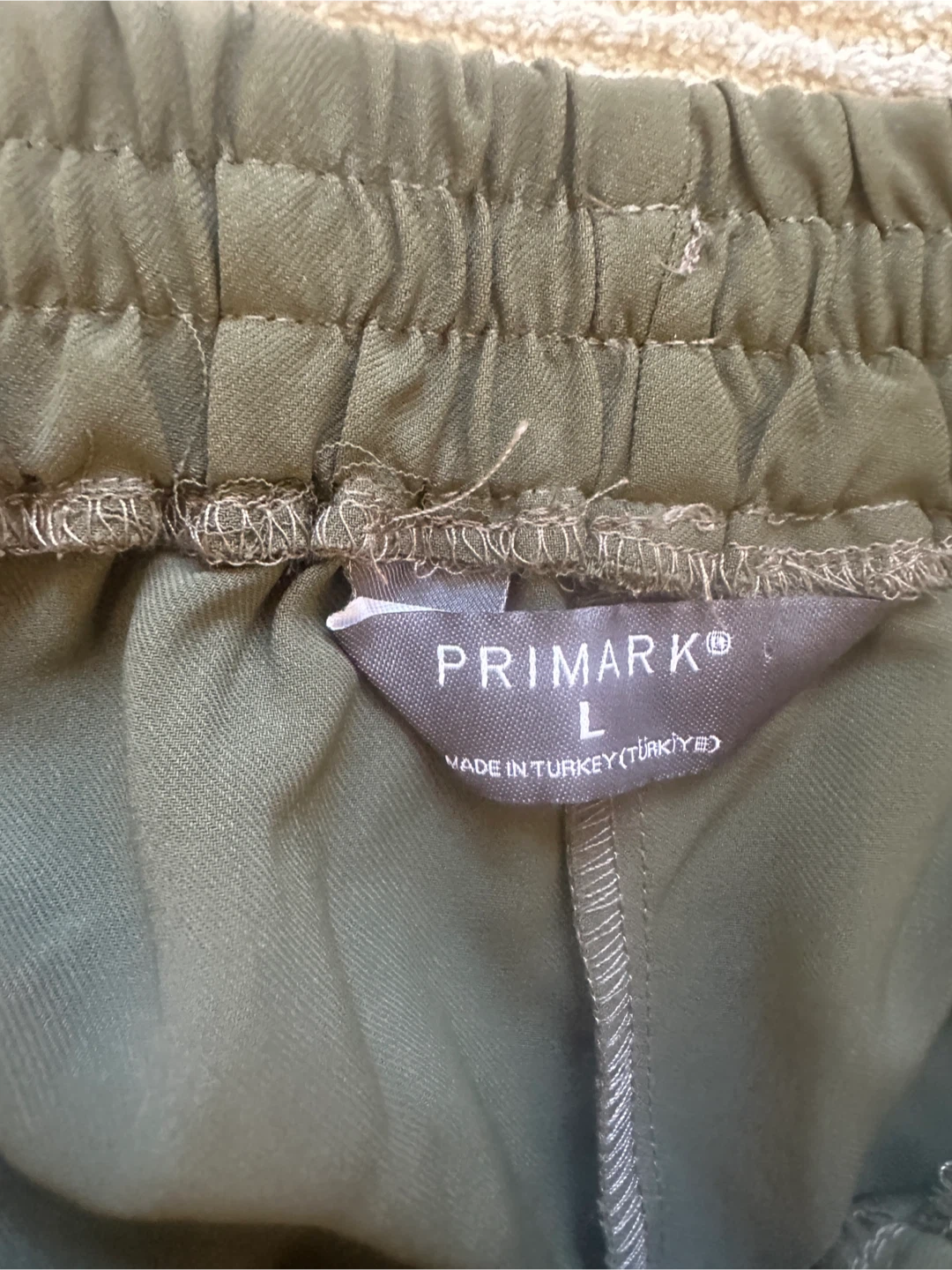 Primark Olive Green Wide Leg Trousers - photo 3