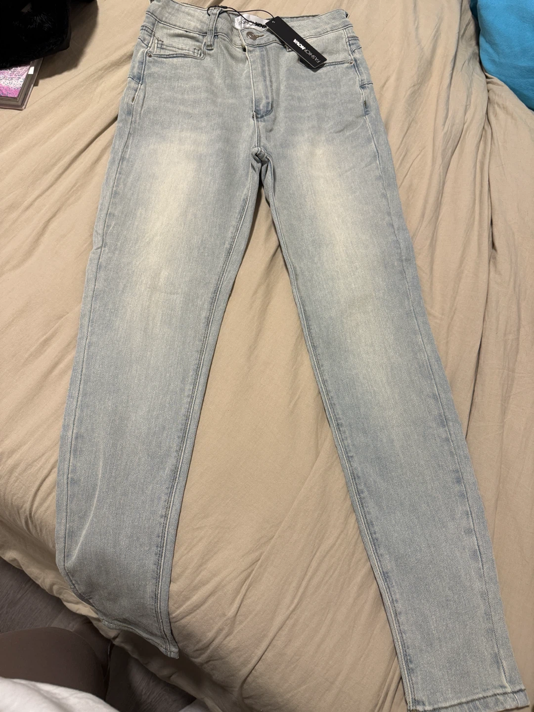 Fashion Nova Light Wash Jeans