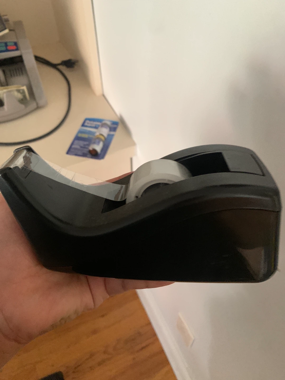 Black Desktop Tape Dispenser