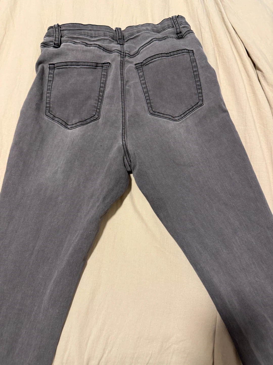 Hot Kiss Gray Jeans Size 9 - photo 5