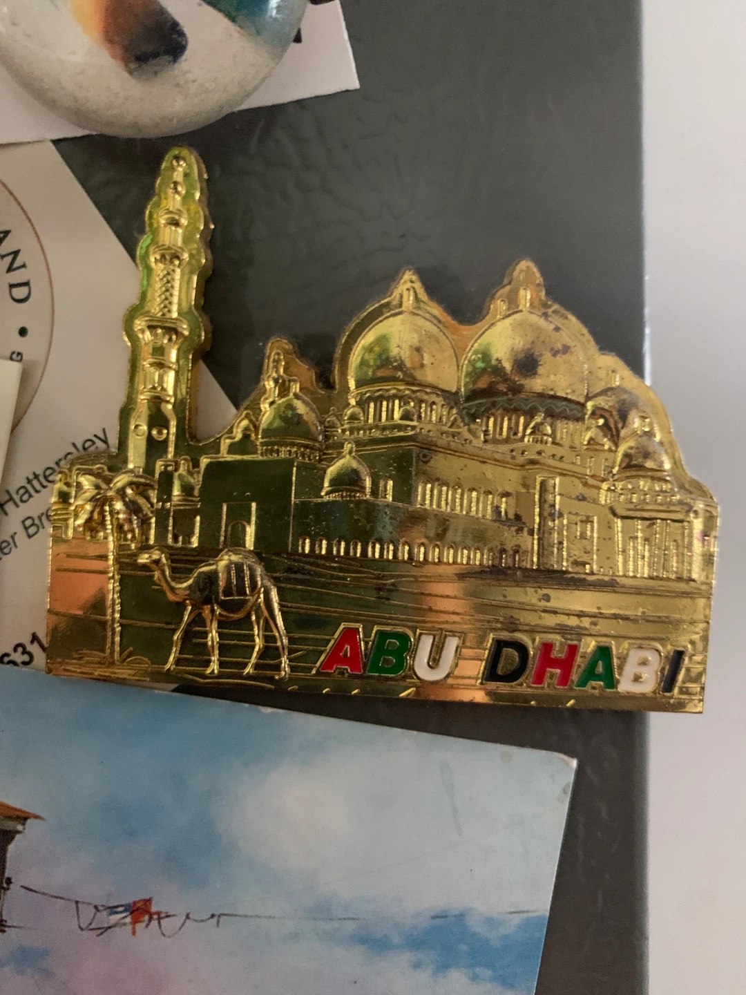 Abu Dhabi Souvenir Magnet
