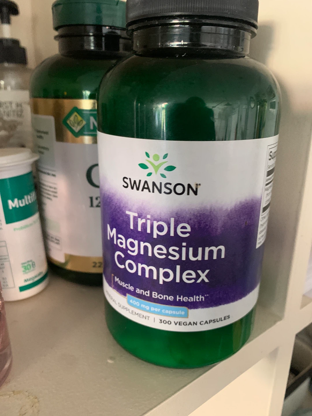 Swanson Triple Magnesium Complex 300 Capsules