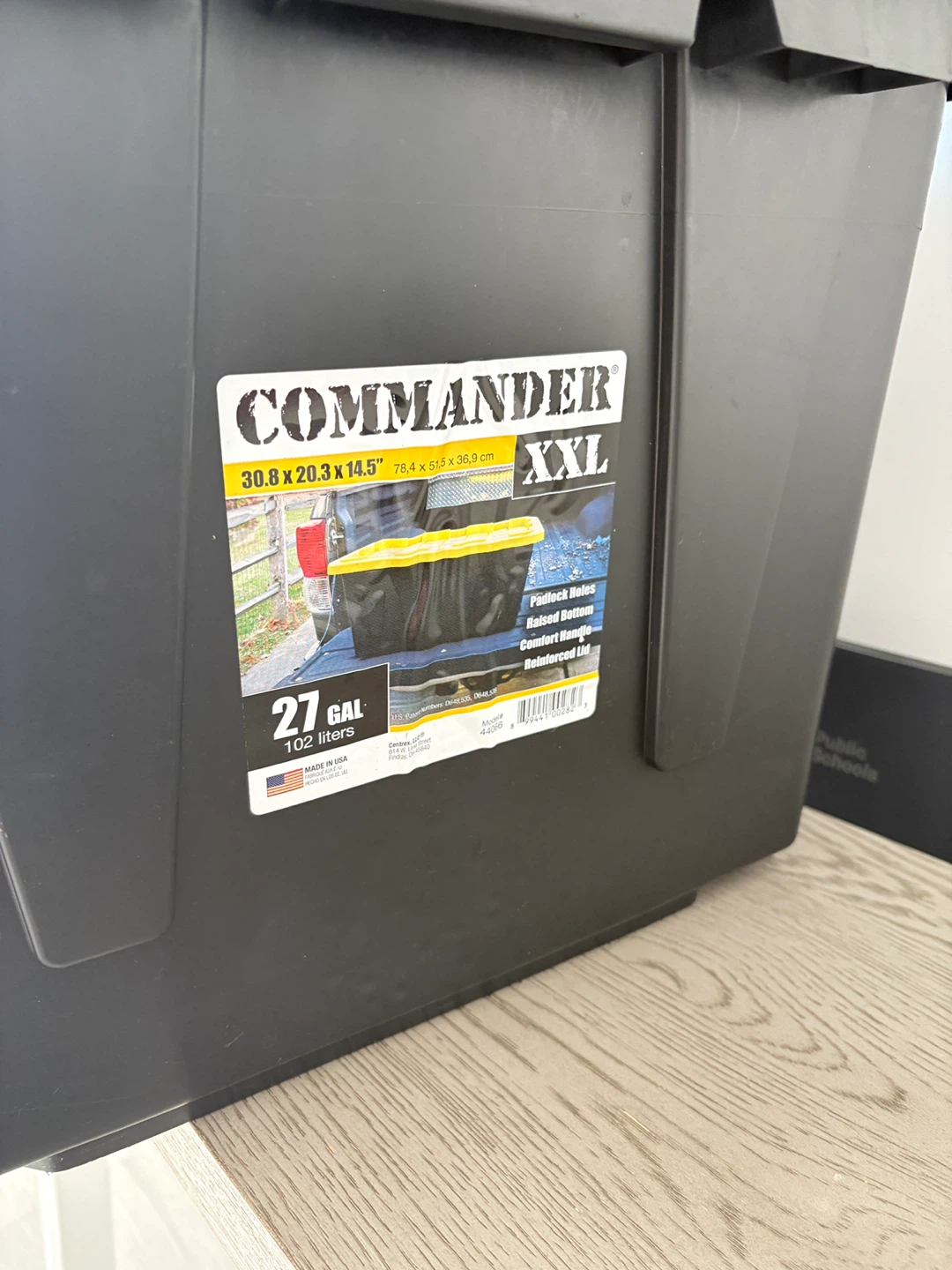 Commander XXL 27 Gallon Storage Tote - photo 3