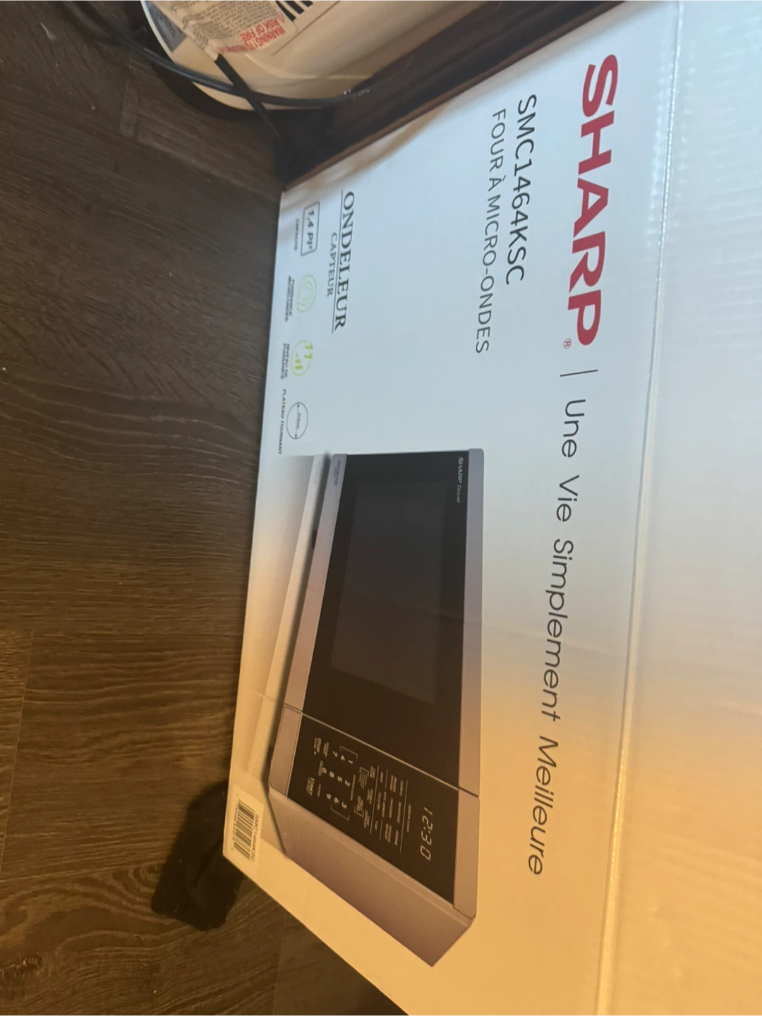 Sharp SMC1464KSC Microwave Oven - photo 2
