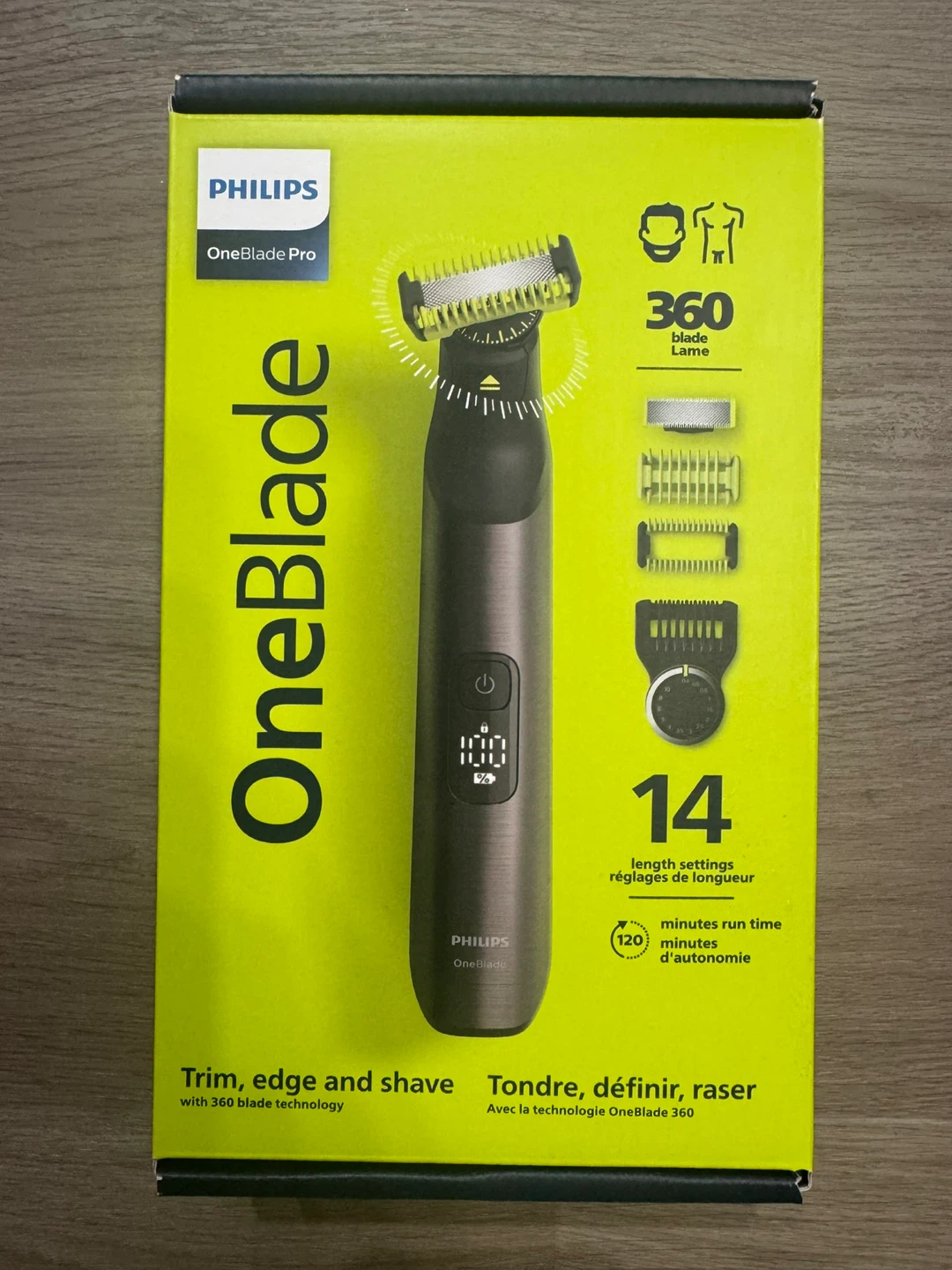 Philips OneBlade Pro 360 Face & Body - Brand New & Sealed