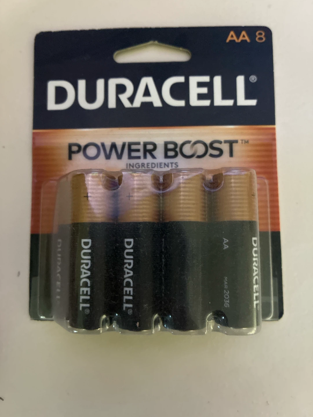 Duracell Power Boost AA Batteries 8 Pack
