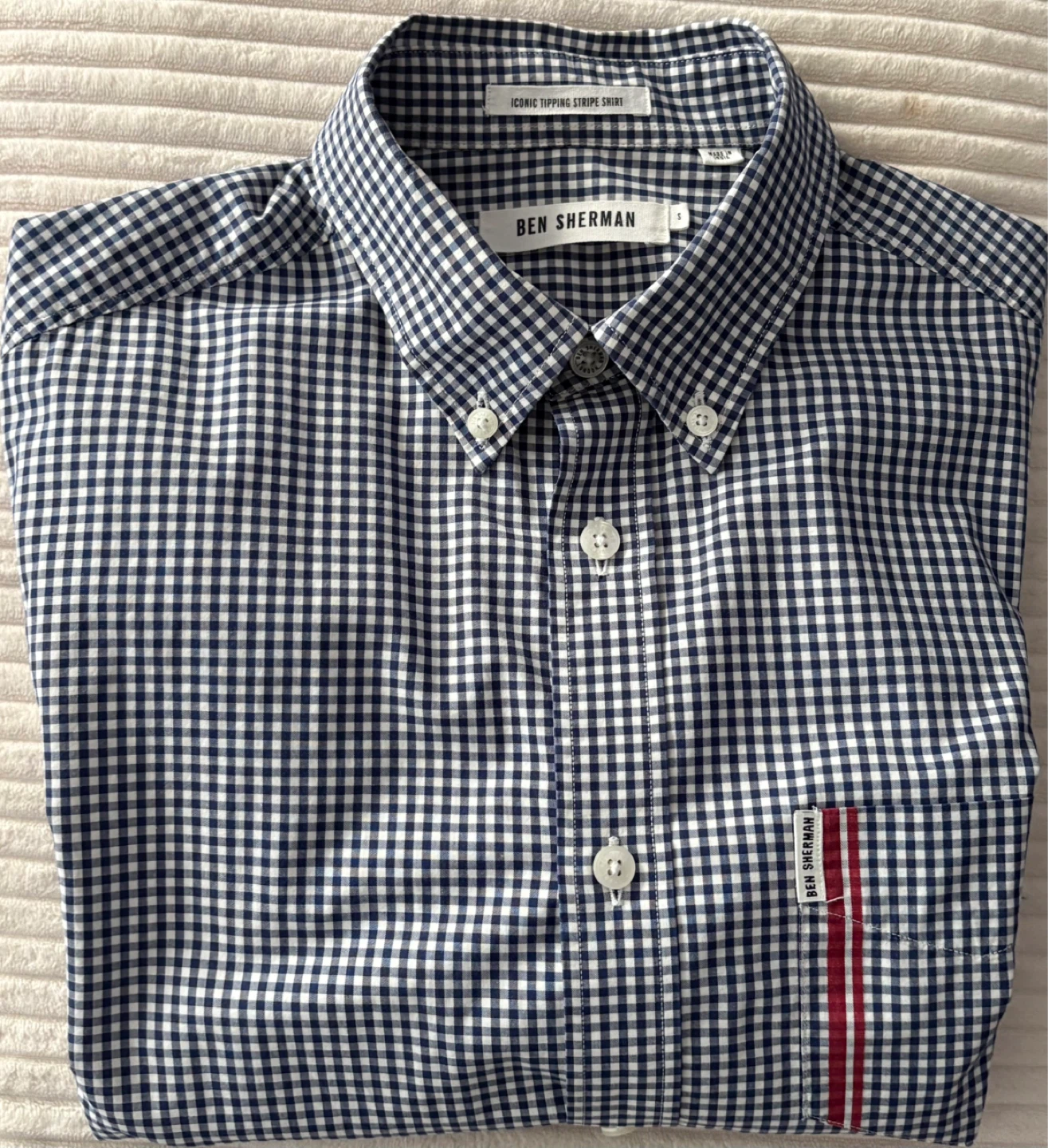 Ben Sherman Iconic Tipping Stripe Shirt - photo 3