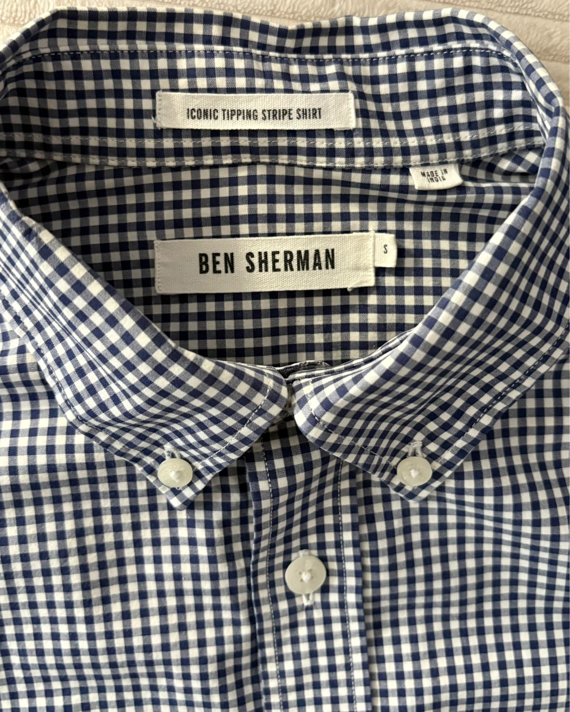 Ben Sherman Iconic Tipping Stripe Shirt - photo 4