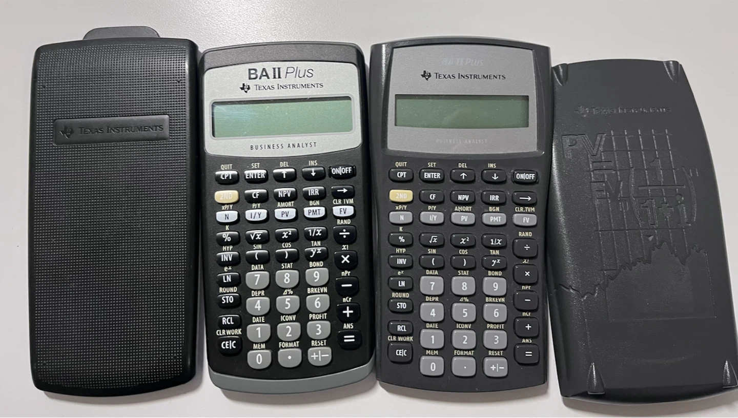 Texas Instrument BA II Plus Financial Calculator for CFA