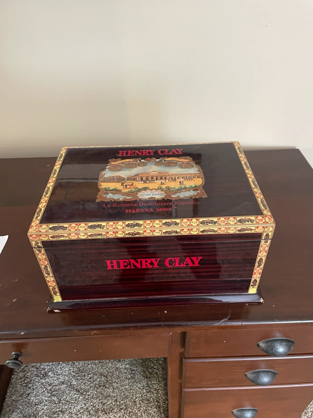 Henry Clay Cigar Humidor Box