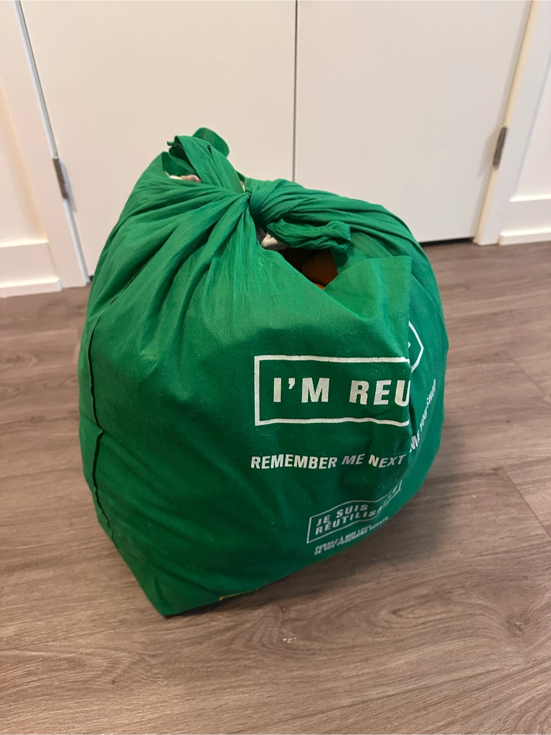 Bag of women’s clothing