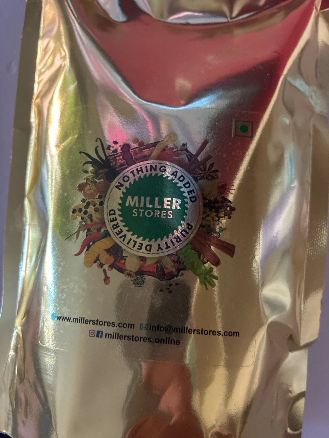 Miller Stores Sealed coffee Pouch