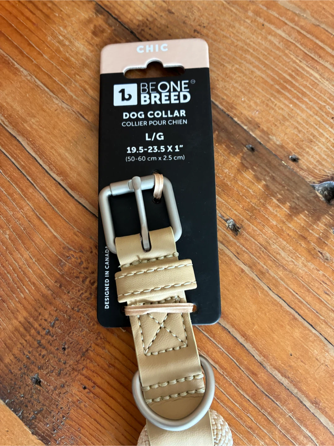 BeOneBreed Chic Dog Collar, Size Large - photo 2