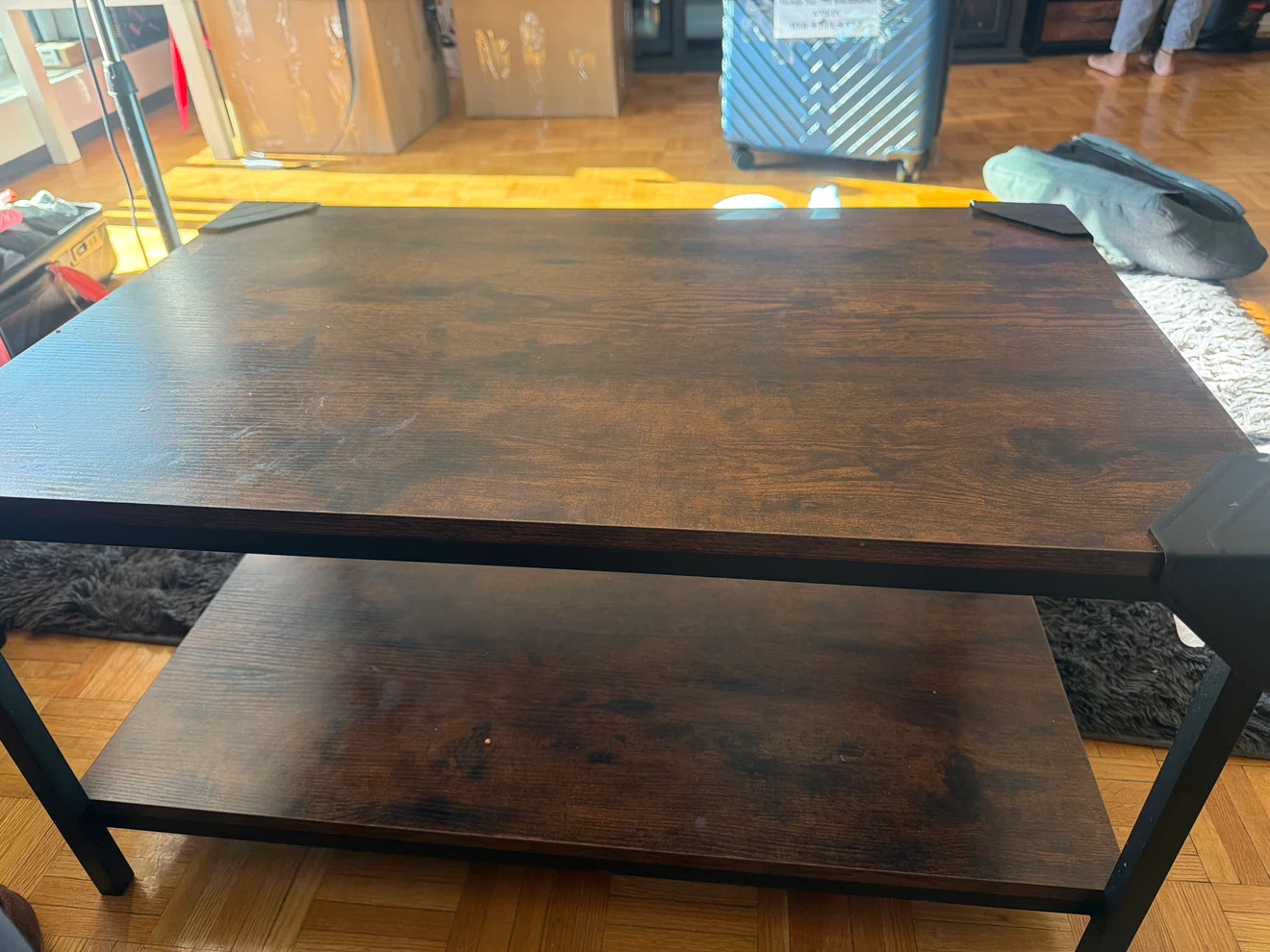 Rustic Industrial Coffee Table
