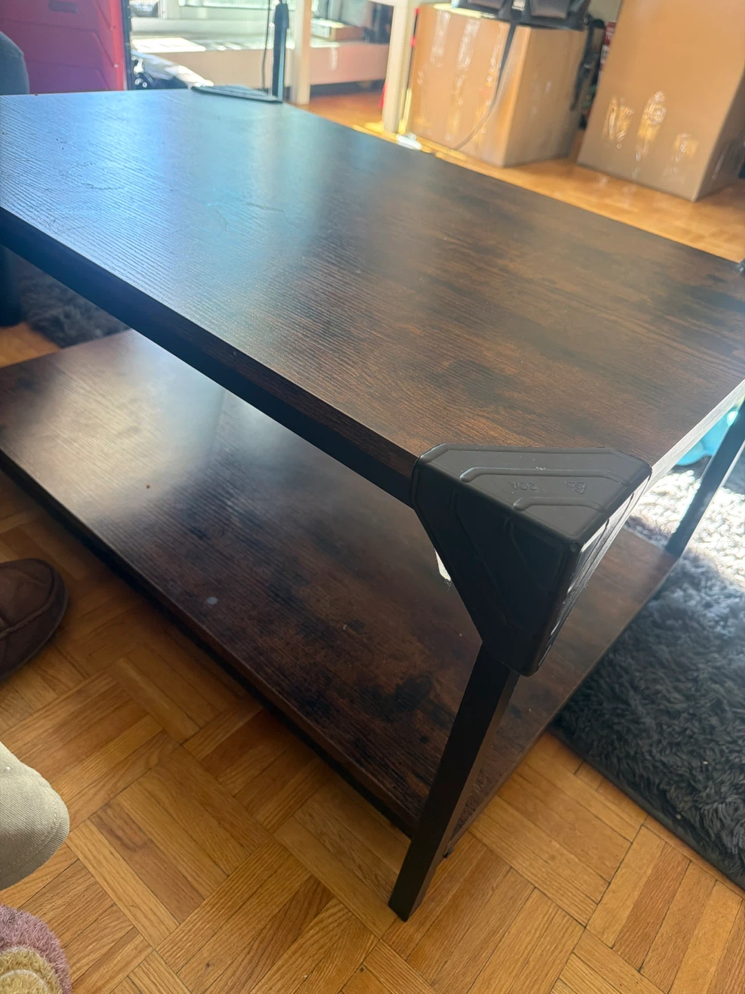 Rustic Industrial Coffee Table - photo 2