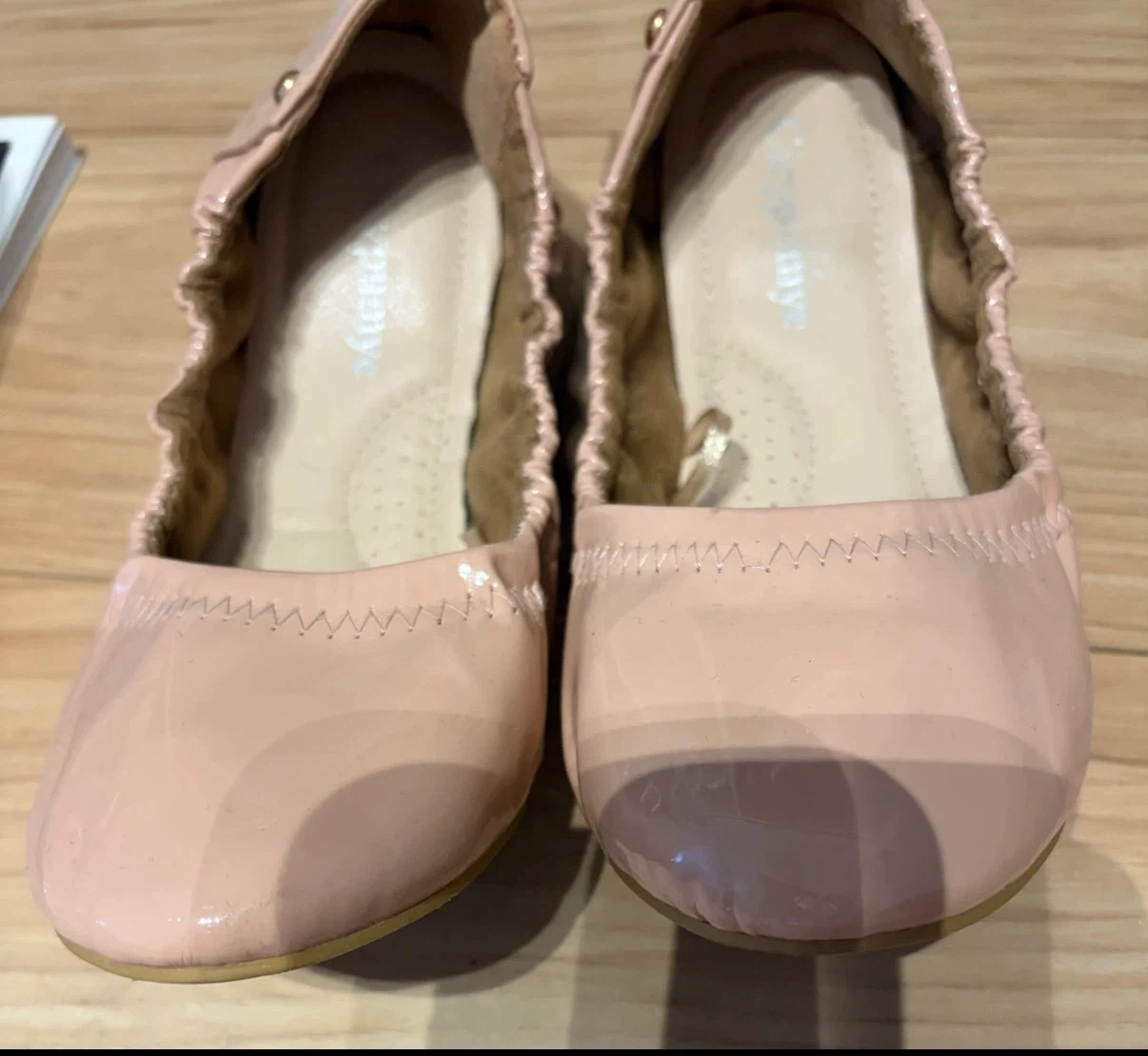 Peppermint Pink Patent Ballet Flats