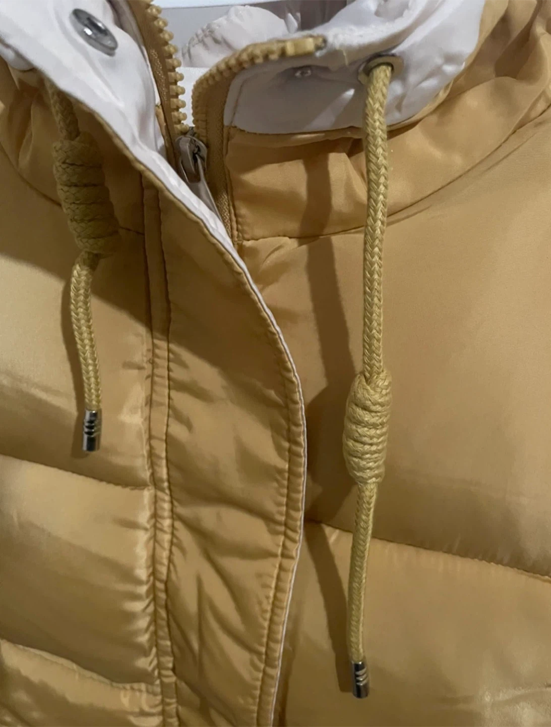 Mustard Yellow Puffer Jacket - photo 2