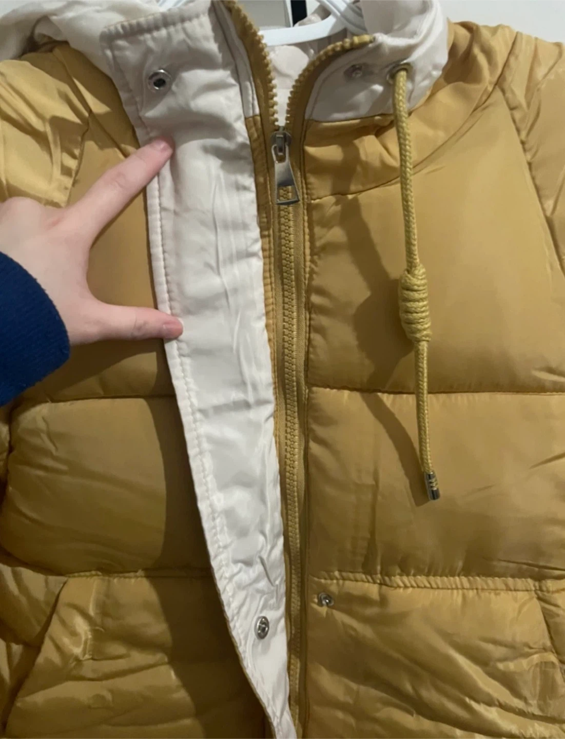 Mustard Yellow Puffer Jacket - photo 3