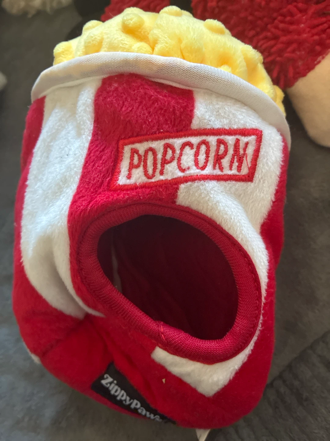 ZippyPaws Popcorn Plush Dog Toy
