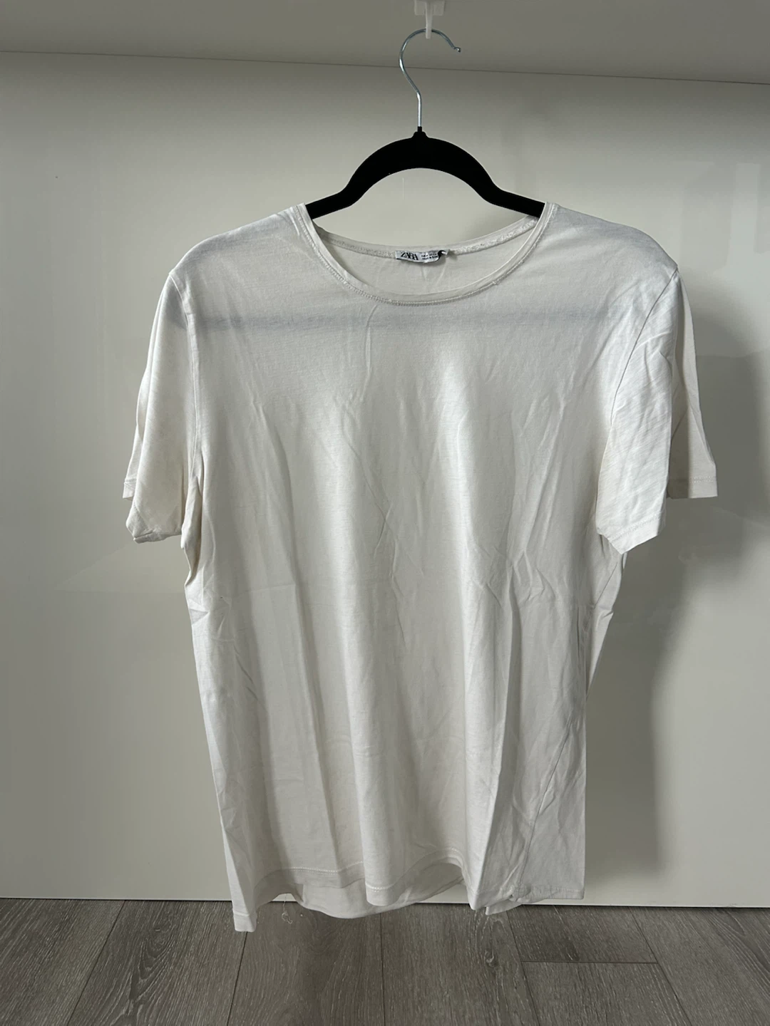 Zara White Basic T-Shirt