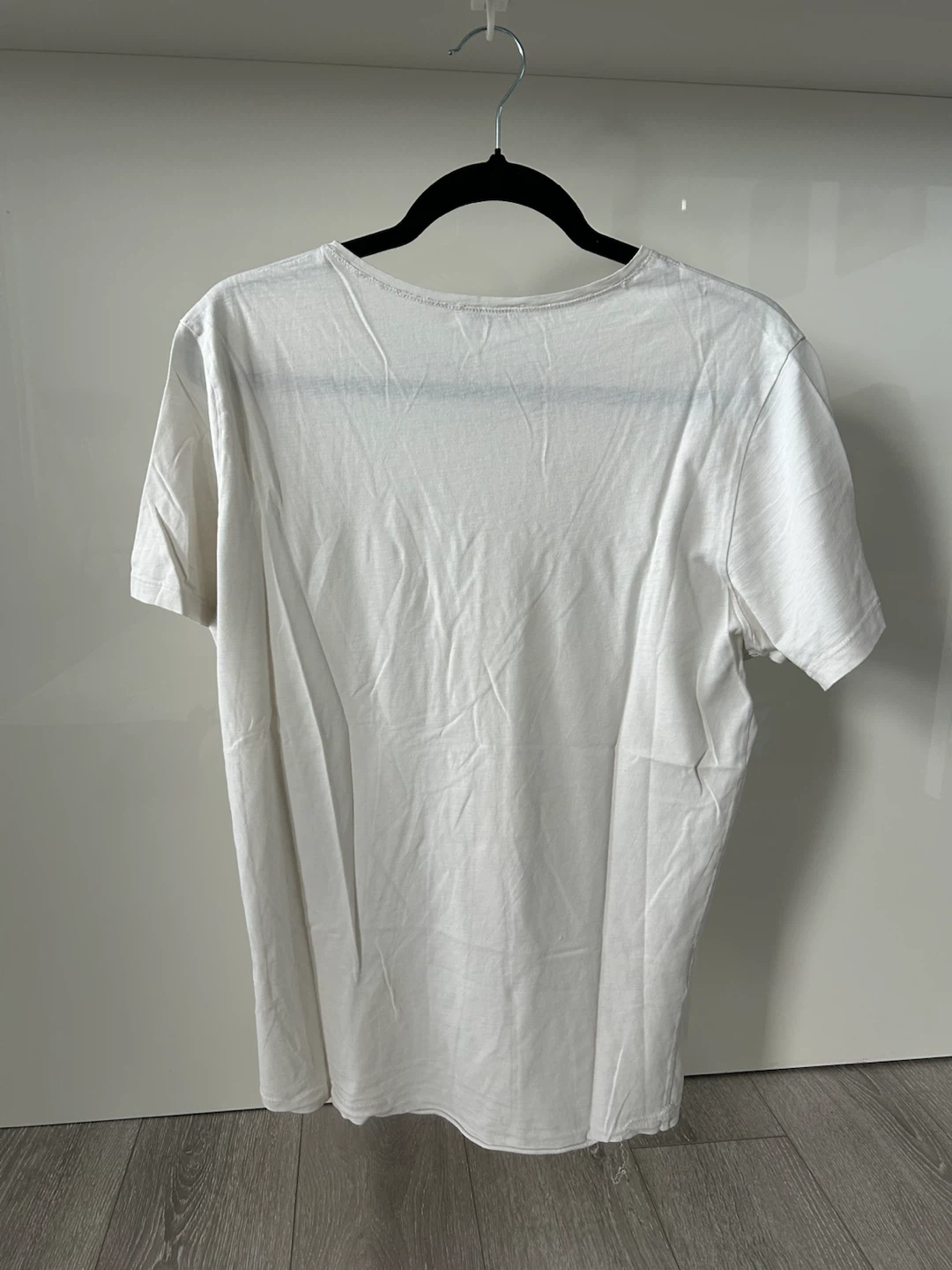 Zara White Basic T-Shirt - photo 3
