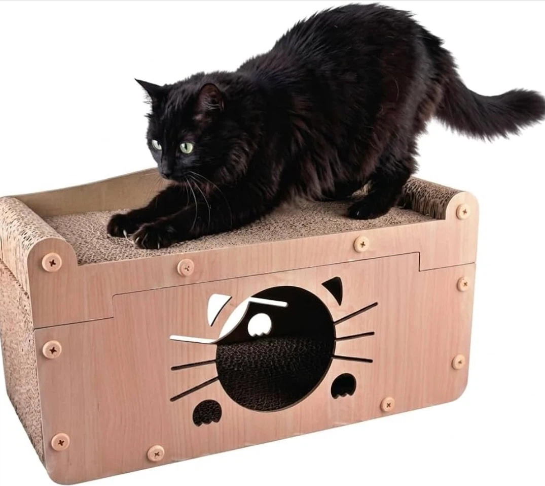 Cat Scratching Lounge and Sleep House